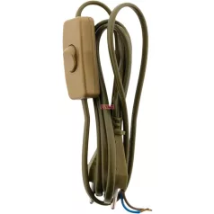 Vezeték zsinorközi kapcsolóval 2m