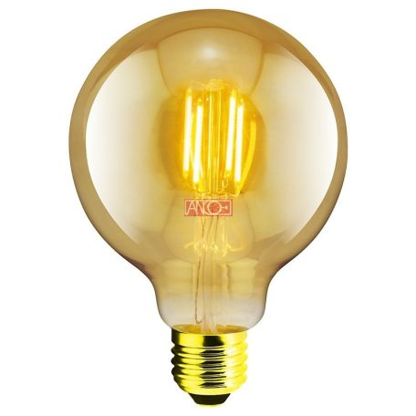 Retro gömb LED fényforrás 4W