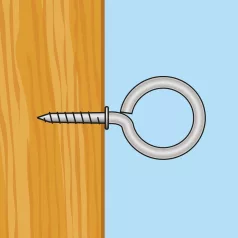 Szemescsavar - 19 x 40 mm - 15 db / csomag