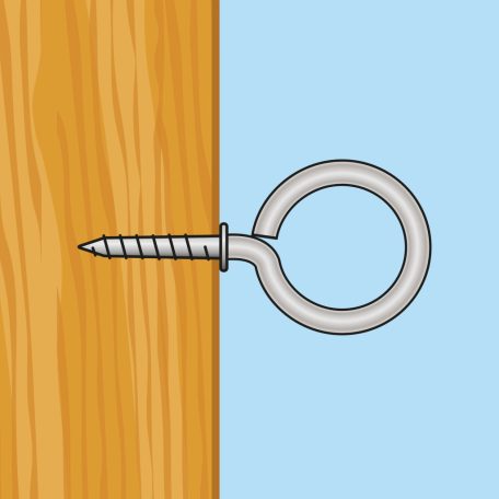 Szemescsavar - 19 x 40 mm - 15 db / csomag