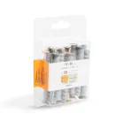 Tipli + csavar - 10 x 80 mm - 10 db / csomag