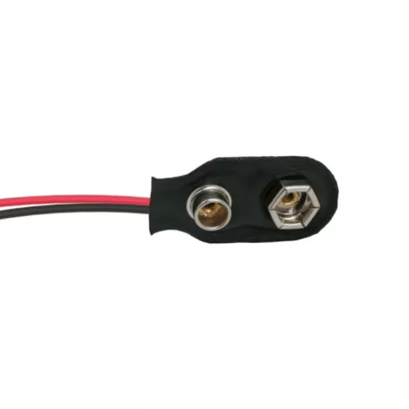 9V-os elem csatlakozó - 110 mm