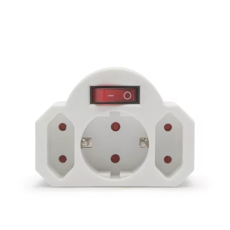 3-as fali elosztó - kapcsolóval