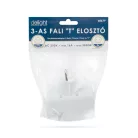 3-as fali "T" elosztó