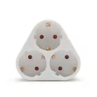 3-as fali elosztó - földelt