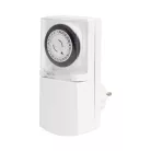 GAO 0768H mechanikus kültéri időzítő óra, 3500 W, 16A, IP44 védettség