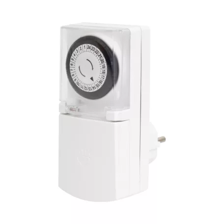 GAO 0768H mechanikus kültéri időzítő óra, 3500 W, 16A, IP44 védettség