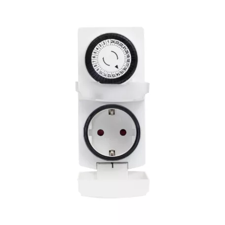 GAO 0768H mechanikus kültéri időzítő óra, 3500 W, 16A, IP44 védettség