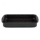 NAVA 10-103-167 Imperial alumínium tepsi, négyszögletes, 24 x 35 cm, 5,5 cm magasság, 2 mm vastagság, szénacél, tapadásmentes bevonat