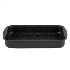   NAVA 10-103-167 Imperial alumínium tepsi, négyszögletes, 24 x 35 cm, 5,5 cm magasság, 2 mm vastagság, szénacél, tapadásmentes bevonat