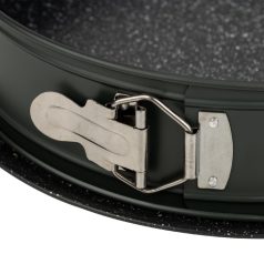   NAVA 10-239-030 Imperial kerek sütőforma, csatos, 28 cm, 3 l, 0,4 mm vastagság, 7 cm magasság, szénacél, tapadásmentes bevonat