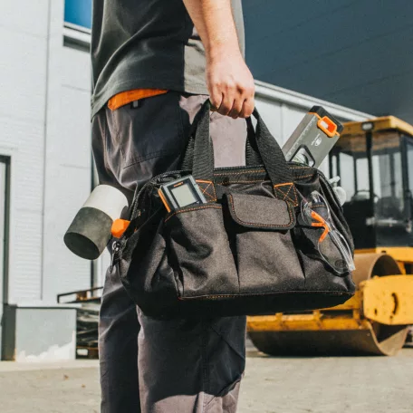 Puhafalú szerszámos táska - 300 x 230 x 260 mm