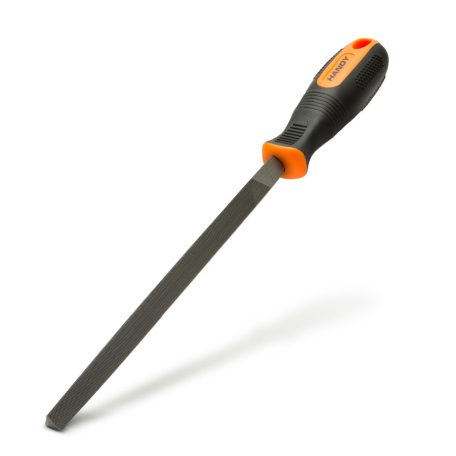 Precíziós reszelő fémhez - háromszög alakú - kétszeres vágású - közepes durvaságú