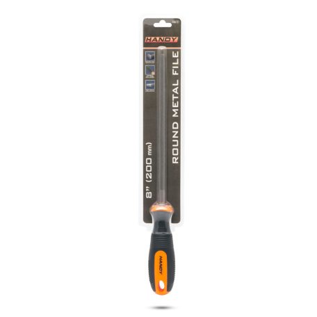 Precíziós reszelő fémhez - kör alakú - egyszeres vágású - közepes durvaságú