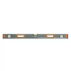 Vízmérték - vonalzóval, tükörlibellával - 1000 mm