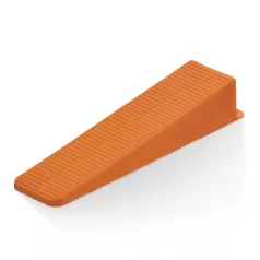   Műanyag szintező ék szett - 1-15 mm - narancssárga - 100 db / csomag