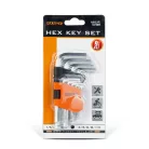 Imbuszkulcs készlet (kicsi) - 1,5 - 10 mm