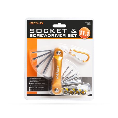 Csavar és dugókulcs készlet - praktikus, kompakt