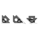 Hegesztőmágnes - 45° - 90° - 135° - max 34 kg