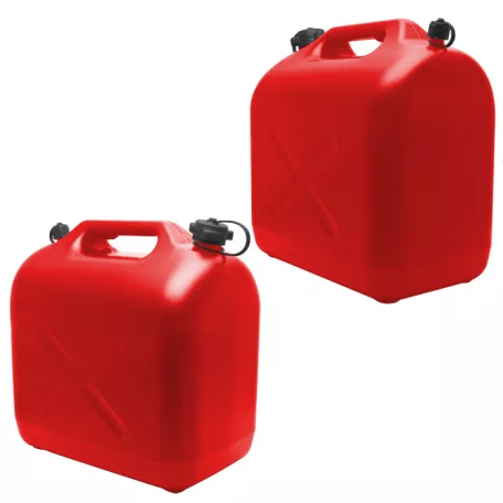 Üzemanyagkanna - műanyag - 20 L - piros