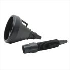 Üzemanyag tölcsér - fém szűrővel - 36 x Ø3,5/13,5 cm