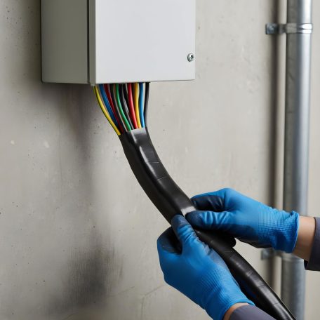 Önzáró butilgumi szigetelőszalag - 3 m x 50 mm x 1,65 mm - fekete