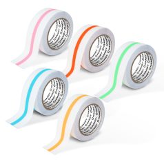   Csúszásmentes ragasztószalag - foszforeszkáló jelölőcsíkkal - 5 m x 50 mm - 5 féle