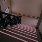 Csúszásmentes ragasztószalag - foszforeszkáló jelölőcsíkkal - 5 m x 50 mm - 5 féle