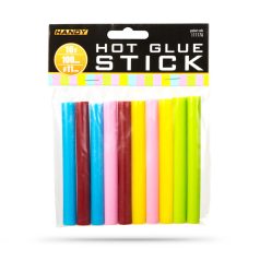   Ragasztórúd - 11 x 100 mm - macaron színes - 10 db / csomag