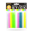Ragasztórúd - 11 x 100 mm - Fluoreszkáló színes - 10 db / csomag