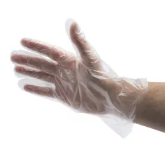 Egyszer használatos fólia kesztyű  - 100 db / csomag