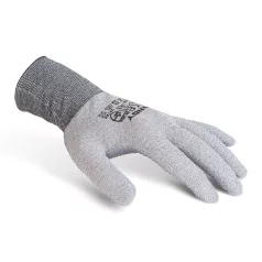   Csúszásmentes poliészter–spandex védőkesztyű - "XL" - rugalmas, vékony, légáteresztő - 1 pár