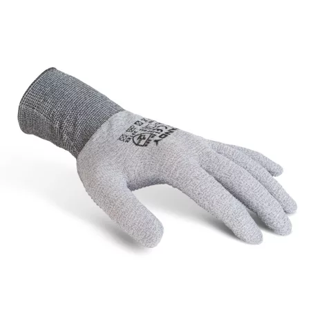 Csúszásmentes poliészter–spandex védőkesztyű - "XL" - rugalmas, vékony, légáteresztő - 1 pár