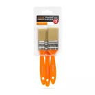 Festőecset szett, műanyag - 3 db - 1" / 1,5" / 2"