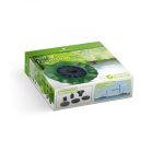 MILVENGO napelemes kerti szökőkút csobogó Szolár szökőkút - lótuszlevél - 285 x 285 mm