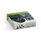 GARDEN OF EDEN napelemes Szolár szökőkút - akkumulátorral, 6 db RGB LED-del