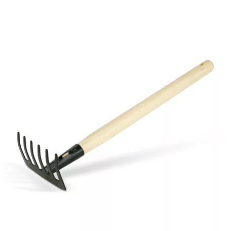 Kerti szerszám - gereblye - 50 cm - fa nyéllel