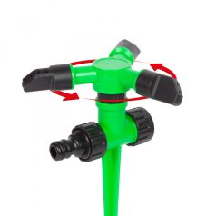   Háromágú köresőztető leszúrótüskével - 360° - állítható szög, műanyag