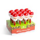 LED-es szolár lámpa - mikulás