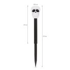 Led-es szolár lámpa - halloween - koponya