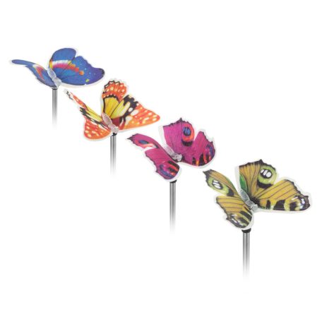 LED-es szolár pillangó - hidegfehér - 65 cm - 4 féle