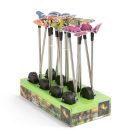 LED-es szolár pillangó - hidegfehér - 65 cm - 4 féle