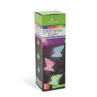 RGB LED-es szolár lámpa - pillangó