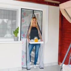   Szúnyogháló függöny ajtóra - mágneses - 100 x 210 cm - madár mintás