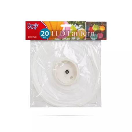 LED-es lampion - 1 LED - fehér - 2 x AAA