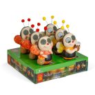 Szolár állatfigura - méhecske - mozgó szemekkel - 112 x SMD LED - 22 cm - 2 féle