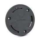 LED-es leszúrható / fali szolár lámpa - kör alakú - SMD LED - hidegfehér - 12 cm