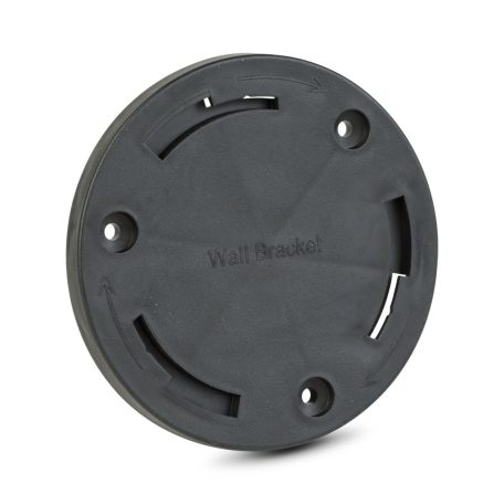 LED-es leszúrható / fali szolár lámpa - kör alakú - SMD LED - hidegfehér - 12 cm