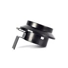 Garden of Eden 1 db kültéri ereszcsatornára szerelhető napelemes lámpa, fekete 11445 bk