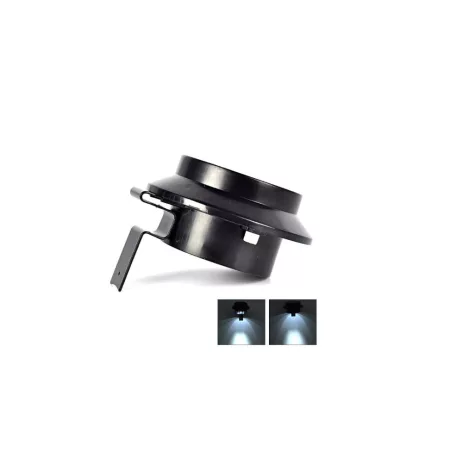 Garden of Eden 6 db kültéri ereszcsatornára szerelhető napelemes lámpa, fekete 11445 bk